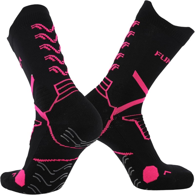 FUNRY Store Grip Socks Soccer for Men&Women,Non-Slip Soccer Socks,Elite Compression Socks for Running Basketball （ men's size 6-11） - Image 1